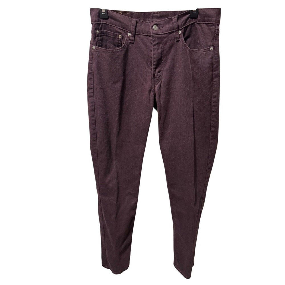 Levi's 511 Slim jeans Wine Maroon 32x32 Slim Fit